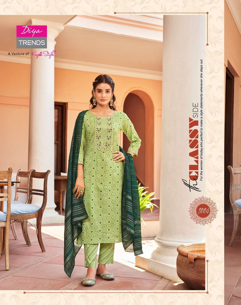 Diya Trends Senorita Vol 1 by Kajal Style Kurti Wholesale Catalog 8 Pcs -  Suratfabric.com